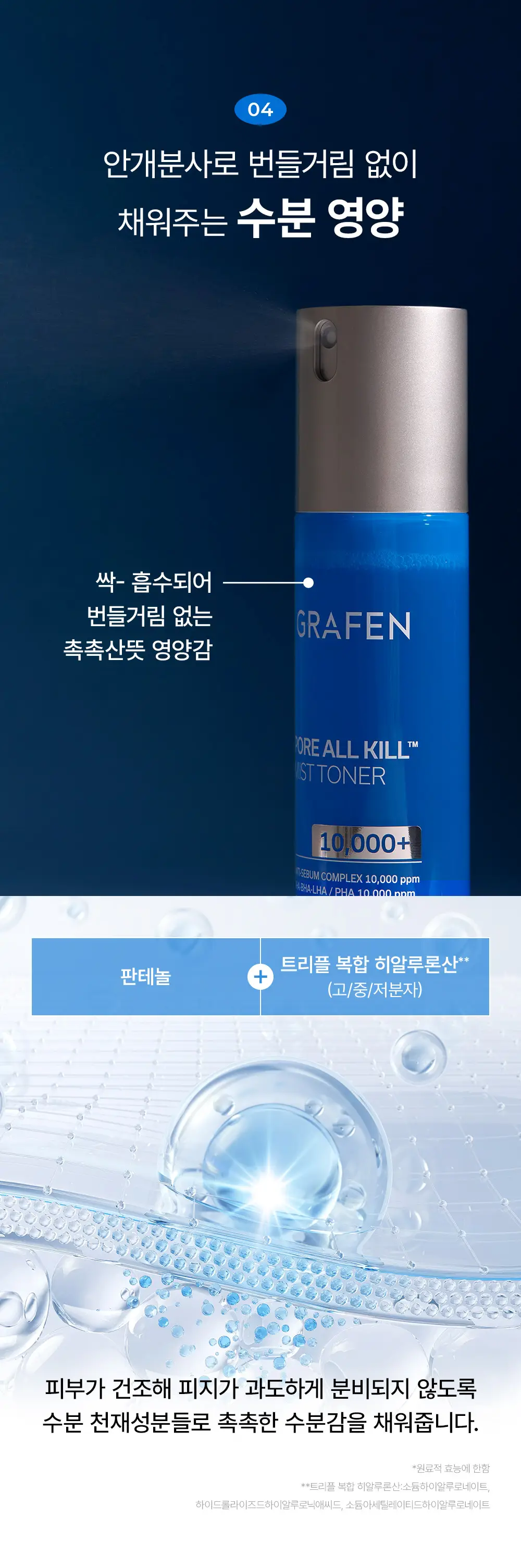 [모공픽서/각질개선] 그라펜 포어올킬 미스트토너 120ml(호박스 공동개발) 상세페이지 13